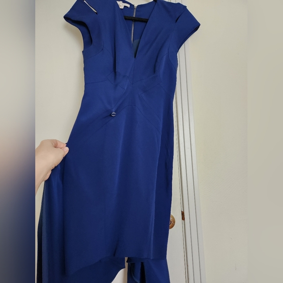 Antonio Berardi Elegant Blue Dress - Picture 2 of 7